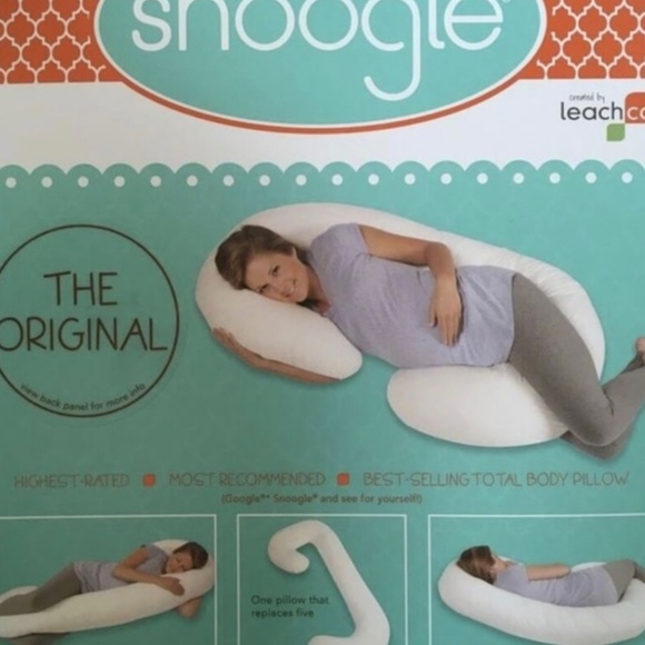 Leachco Snoogle Pregnancy Pillow - Picture 1 of 2